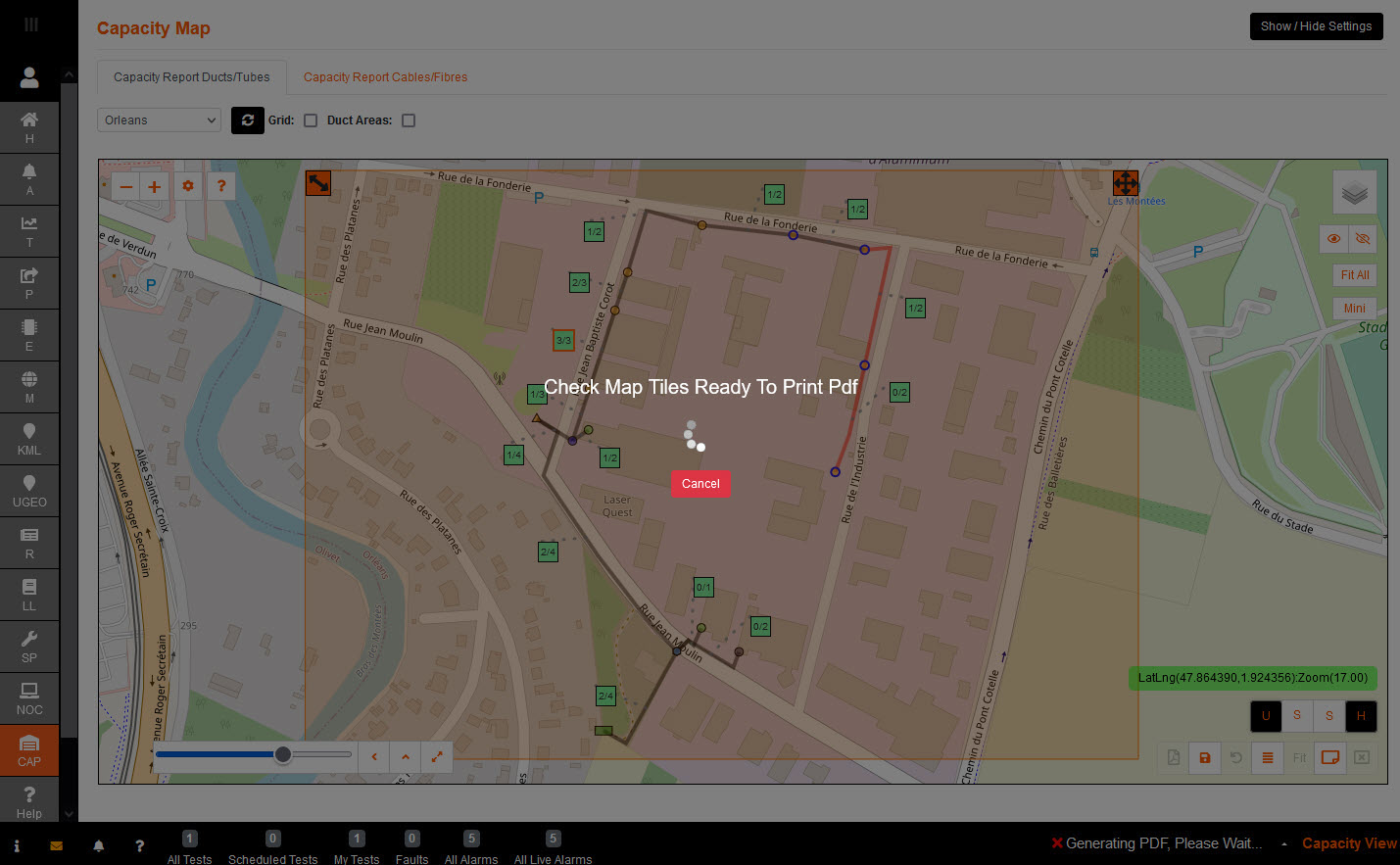 Project Capacity Single print twirly