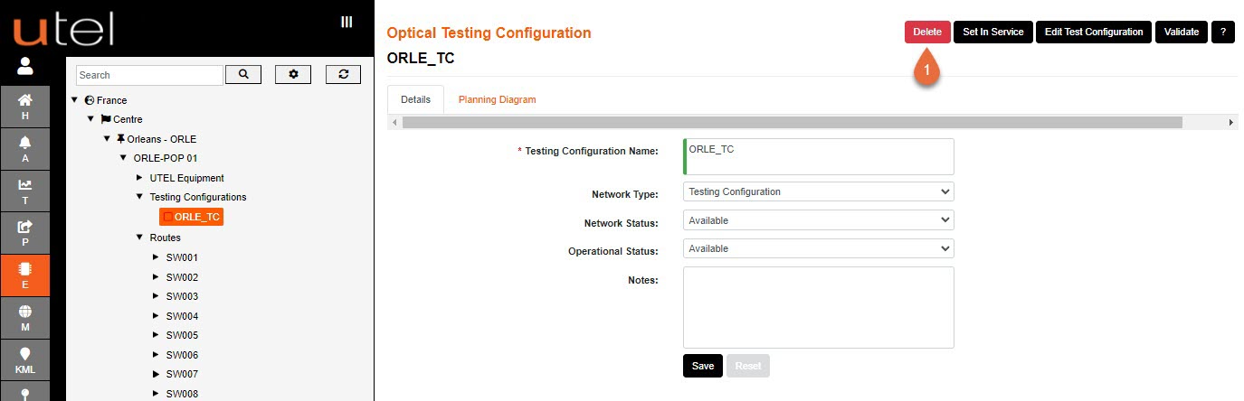 Test Config Edit details 3