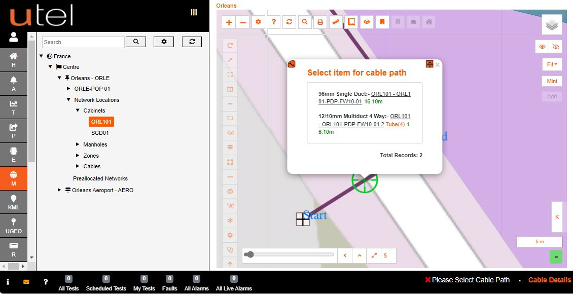 Create cable view 1C