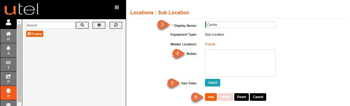 Create Sub Loc numbered