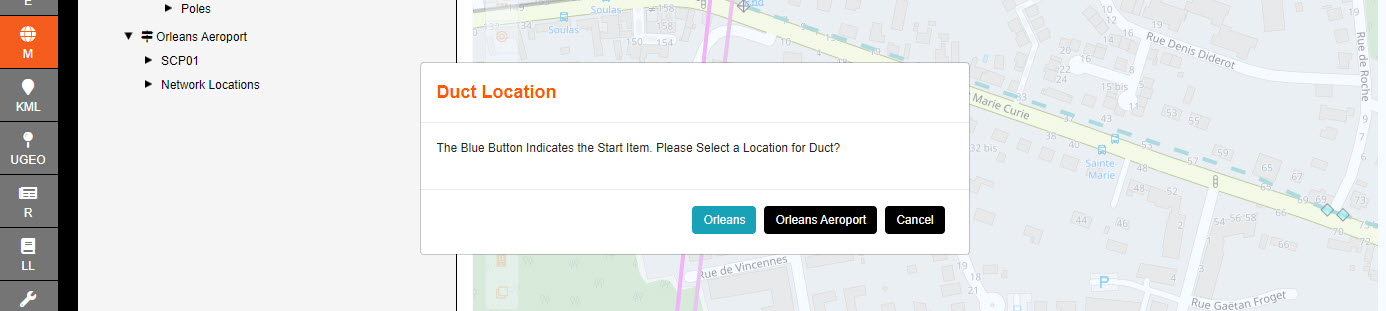 Duct to add location 5