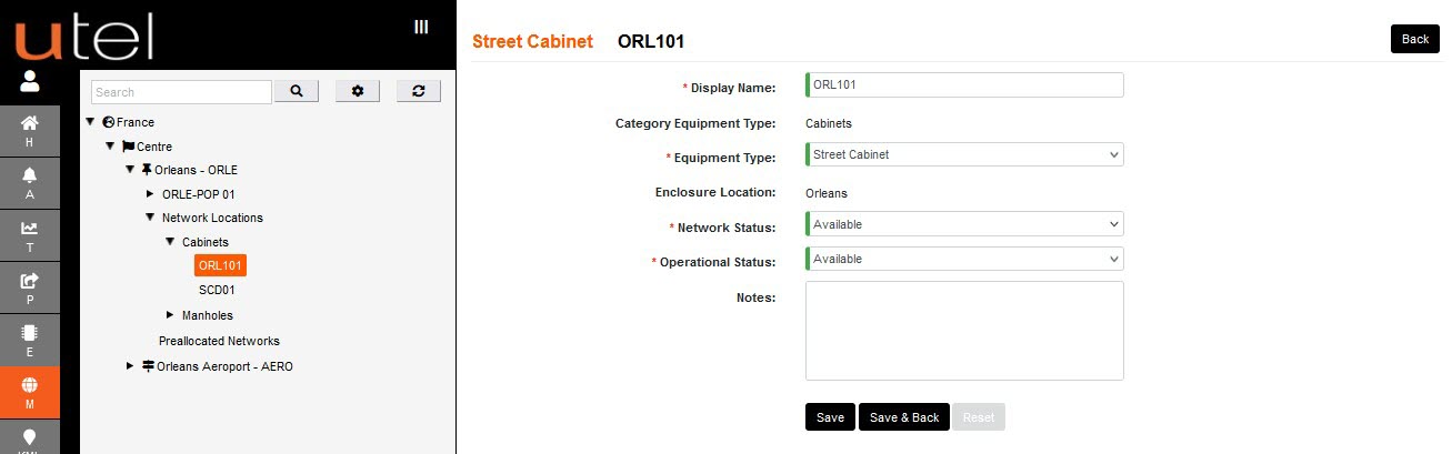 Cabinet details