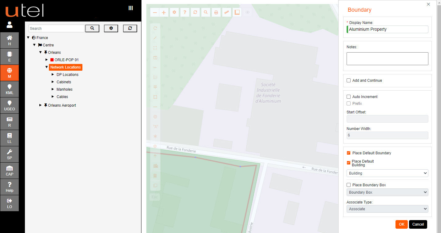 Boundary draw default