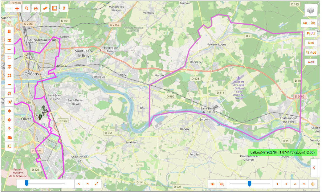 Map GIS Add Alien