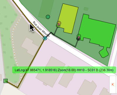 Map GIS Pointer Info