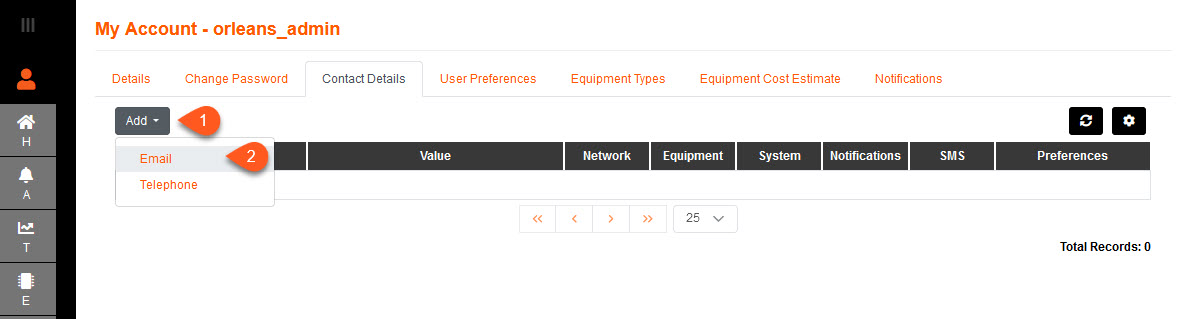 My Account Account Contact Details 1