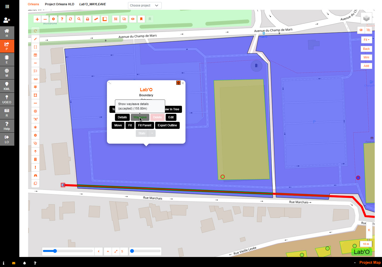 Wayleave Map 1
