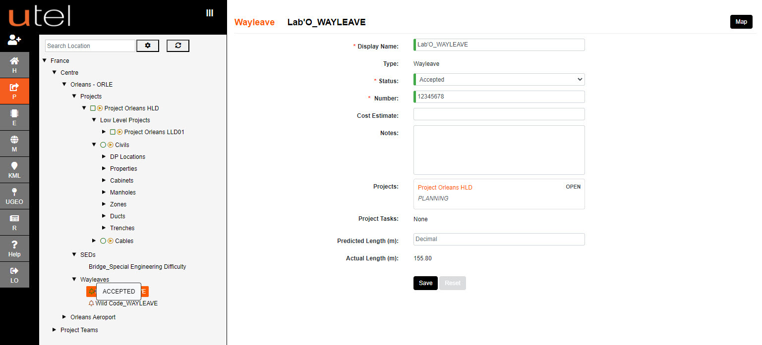 Wayleave Form 2
