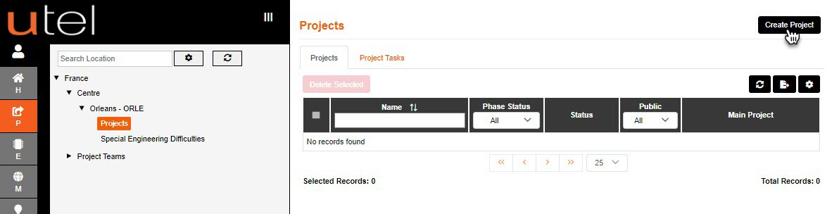 Create Project