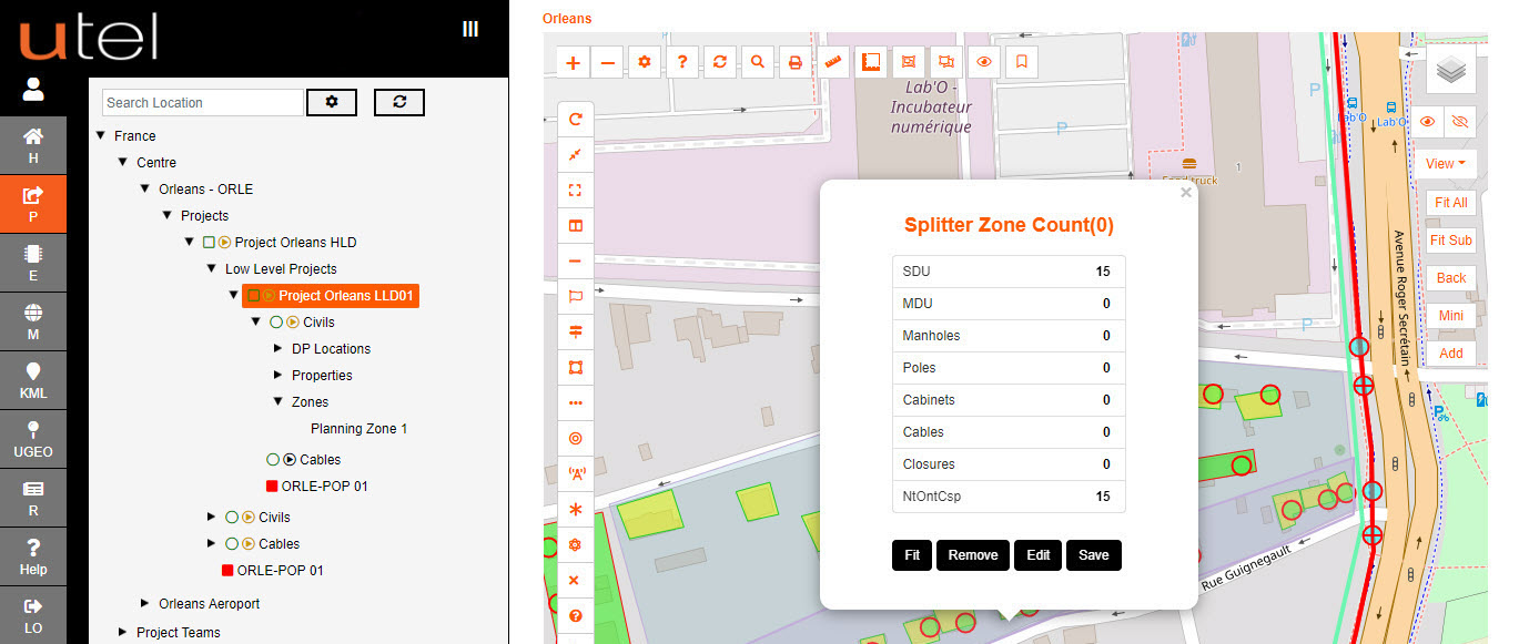 Splitter Zones 1